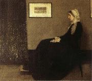 Arrangement in Gray and Black: Portrait of the Artist's Mother James Abbott McNeil Whistler